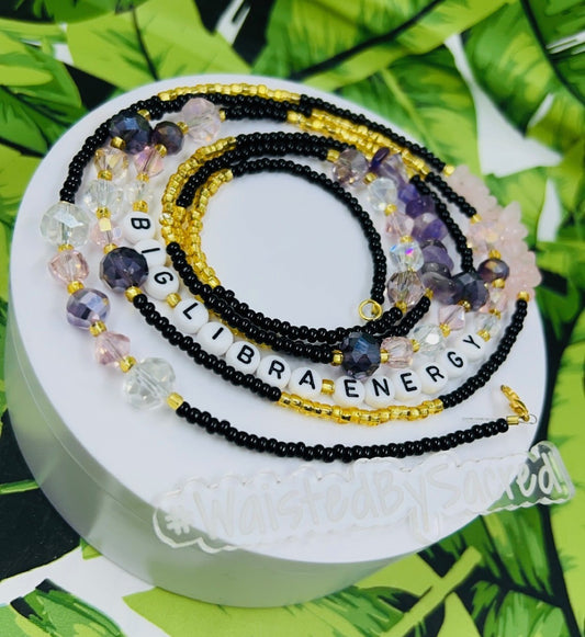 Big Libra Energy Zodiac Waist Bead